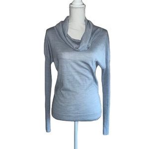 The Limited Light Gray Long Sleeve Sweater